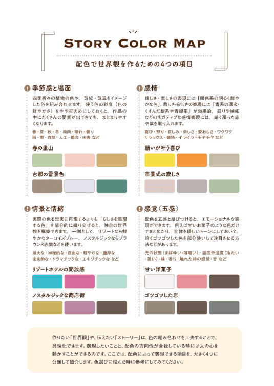[In Exchange] STORY COLOR BOOK: Story‑Inspired Color Ideas [256P]