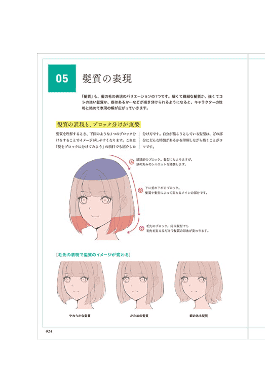[No Watermark][Bought] The Ultimate Expression! How to Draw Hair [172P]