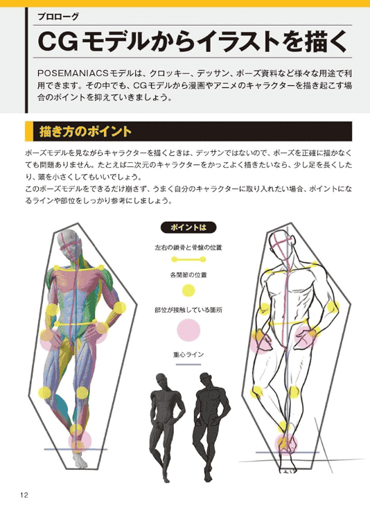 [In Exchange] Posemaniacs Model: Pose Collection for Elevating Figure Illustrations [192P]