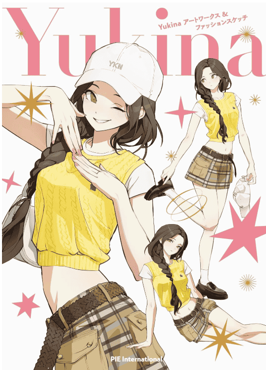 [No Watermark][Bought] Yukina Art & Fashion Sketches [144P]