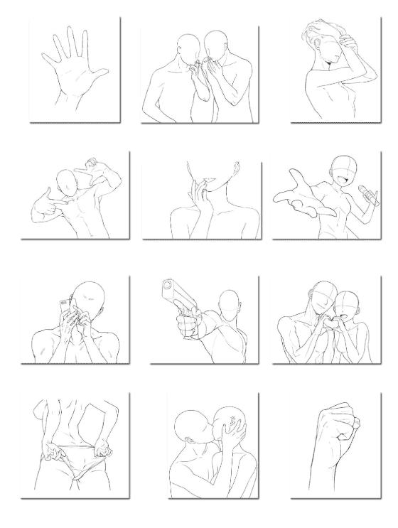 [In Exchange] Hand‑Gesture Illustration Pose Collection [159P]