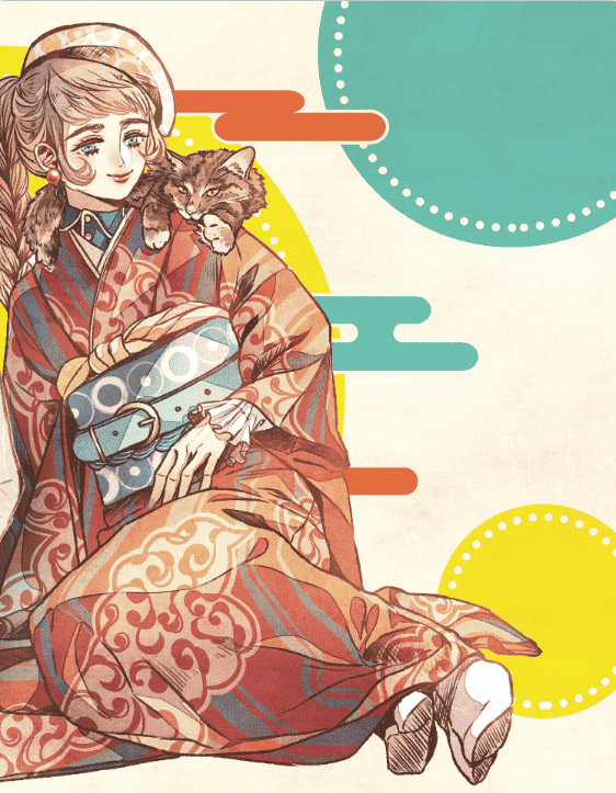 [In Exchange] How to Draw Meiji & Taishō Era Costumes [160P]