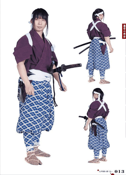 [In Exchange] Samurai & Swordsman Pose Collection: Reference for Illustration and Manga [160P]