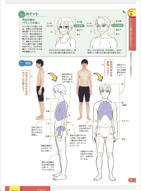 [已完成]360度全方位掌握！漫画角色动作与姿势100例[226P]