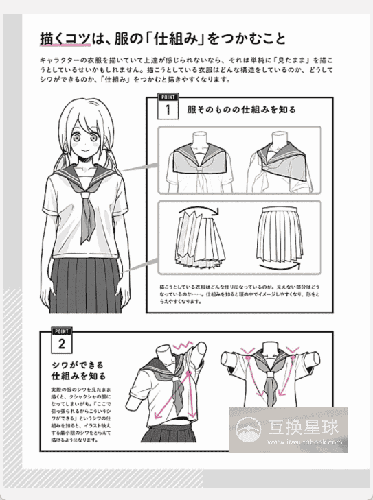 [无水印][自购]衣物动态与褶皱详解：服装构成[164P]