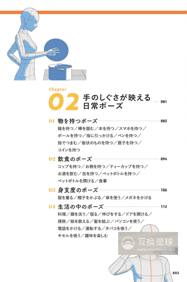 [In Exchange] Takahiro Kagami Hand & Gesture Reference 530 [160P]