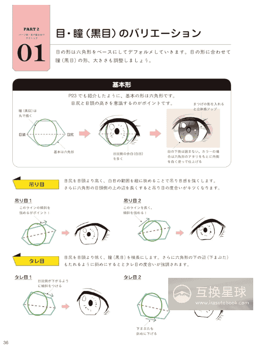 [In Exchange] Eye‑Drawing Reference Catalog: From Basic Structures to Component Details [160P]