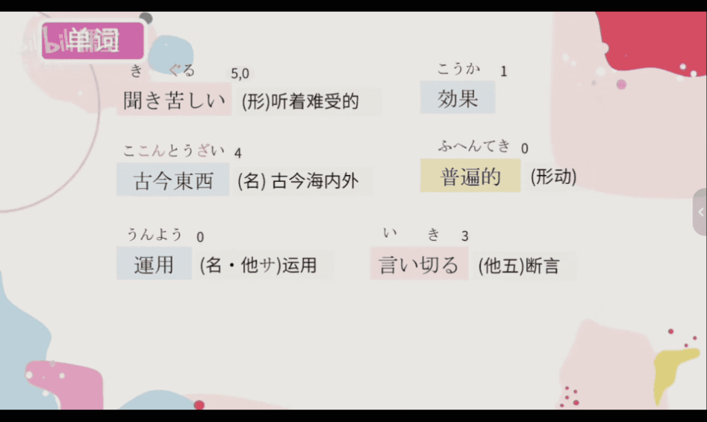 [外研社]日语N5-N1高级班